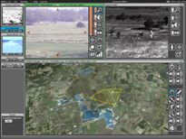 Radar HMI képernyőkép